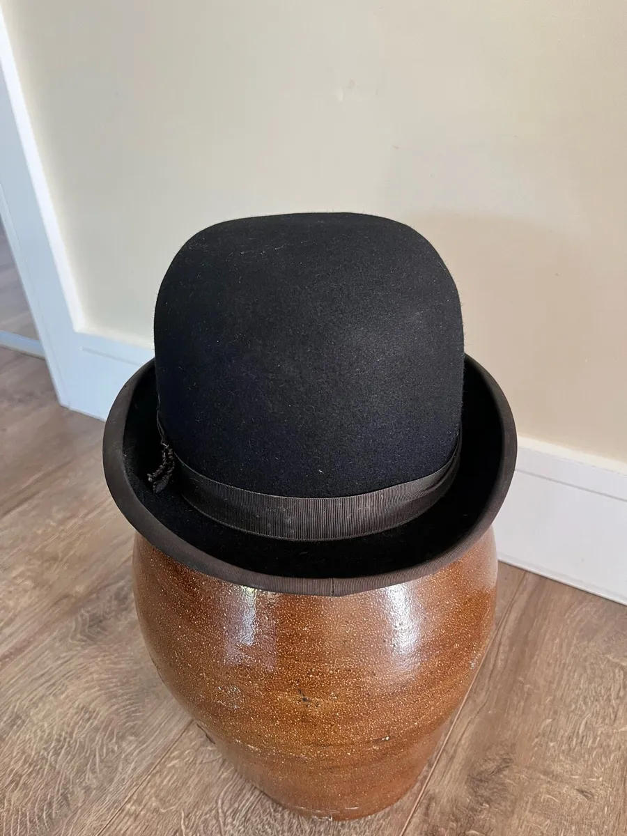 Vintage Dunn & Co Great Britain Bowler Hat - Image 3