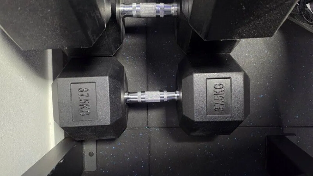 37.5KG 42.5KG and 45KG Dumbells - Image 1