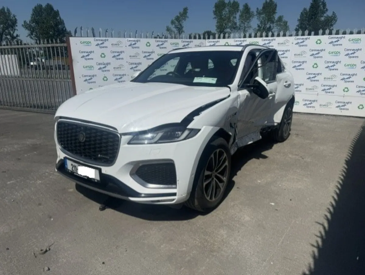 2021 JAGUAR F PACE 2.0D JUST IN FOR BREAKING - Image 2