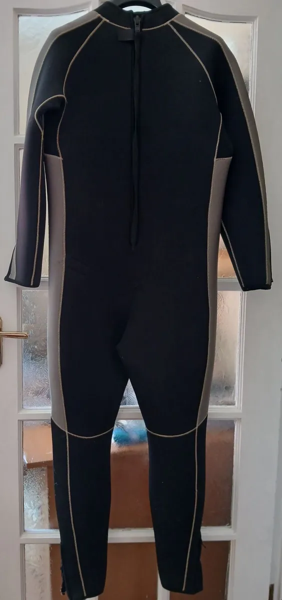 Men's Neoprene Wetsuit 4-5mm thick, size XL - Image 2