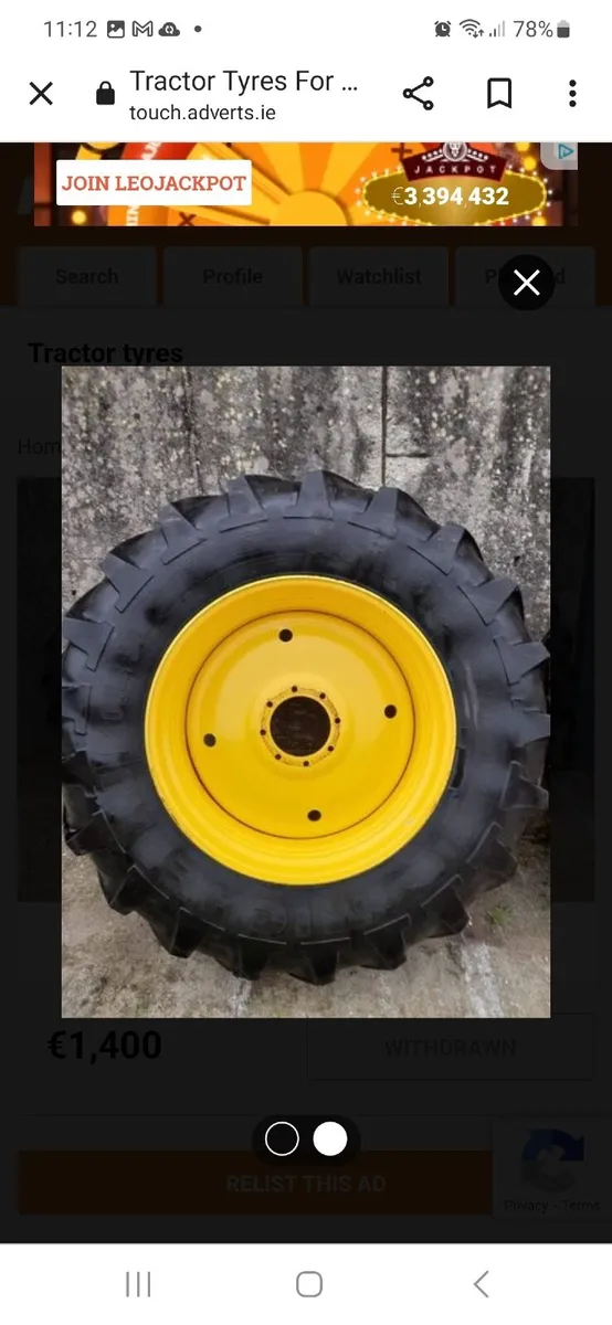 Tractor Wheels - Image 3