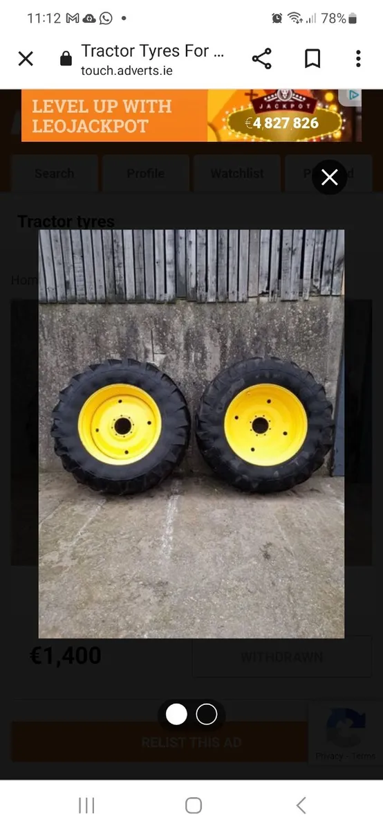 Tractor Wheels - Image 4