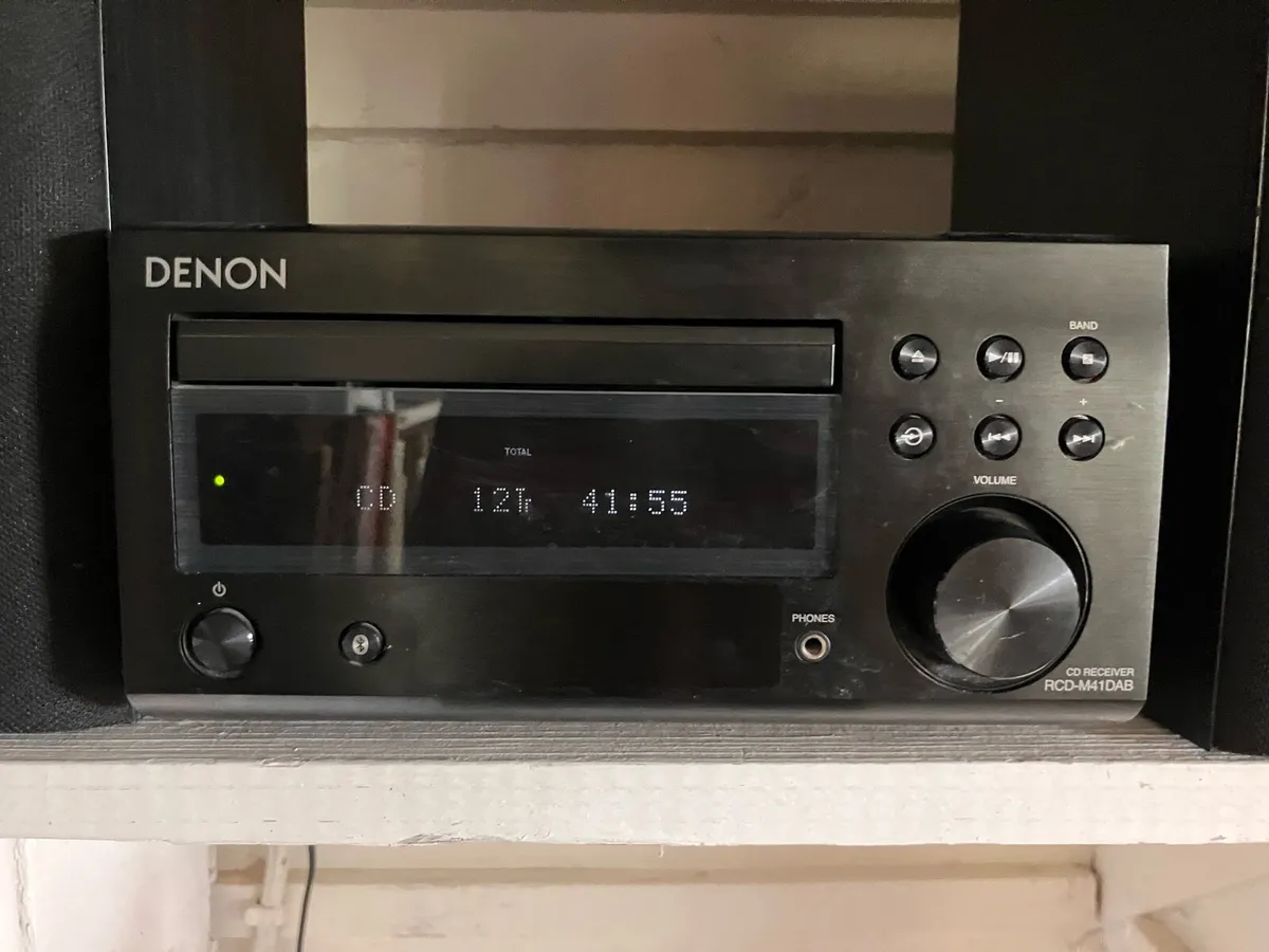 Denon Stereo & Wharfedale speakers - Image 1