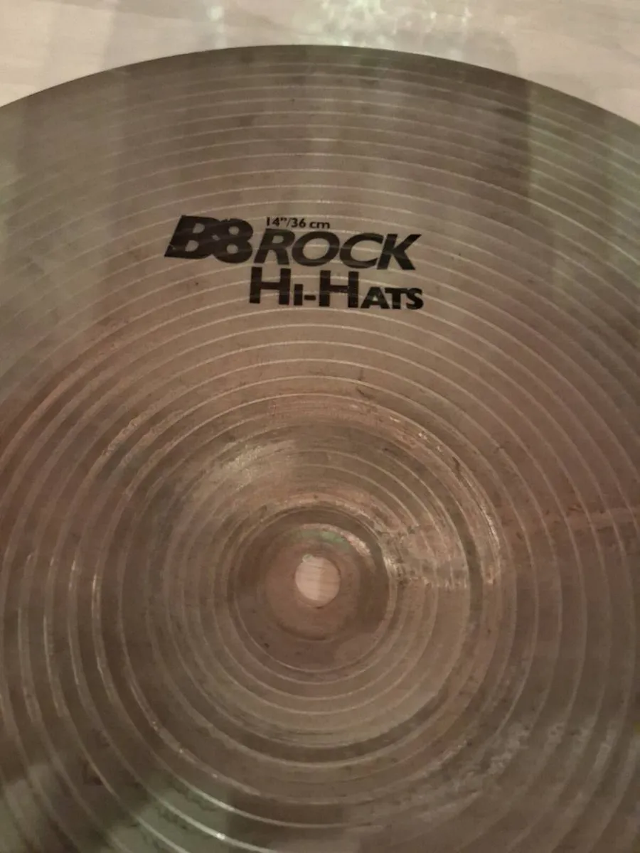 Sabian 14" rock hi hats - Image 4