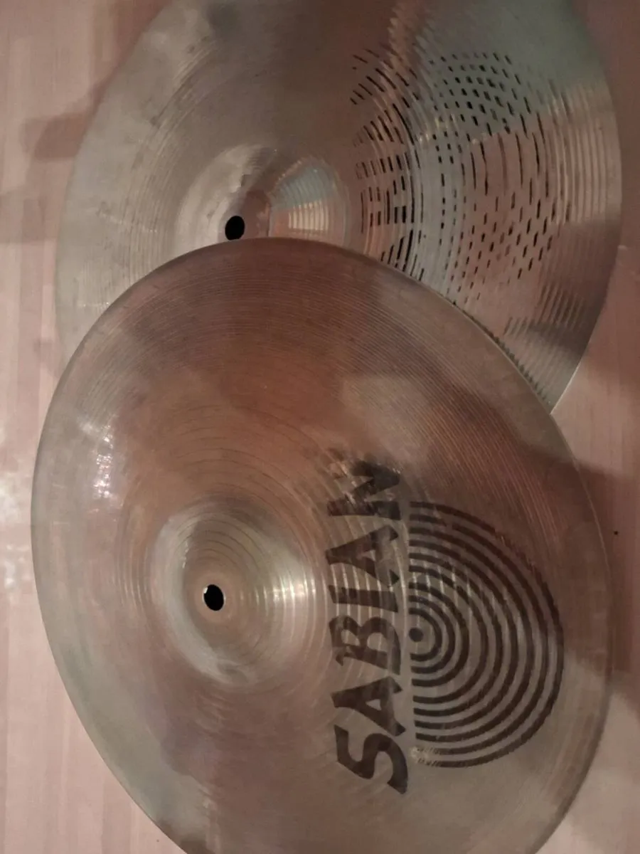 Sabian 14" rock hi hats - Image 2