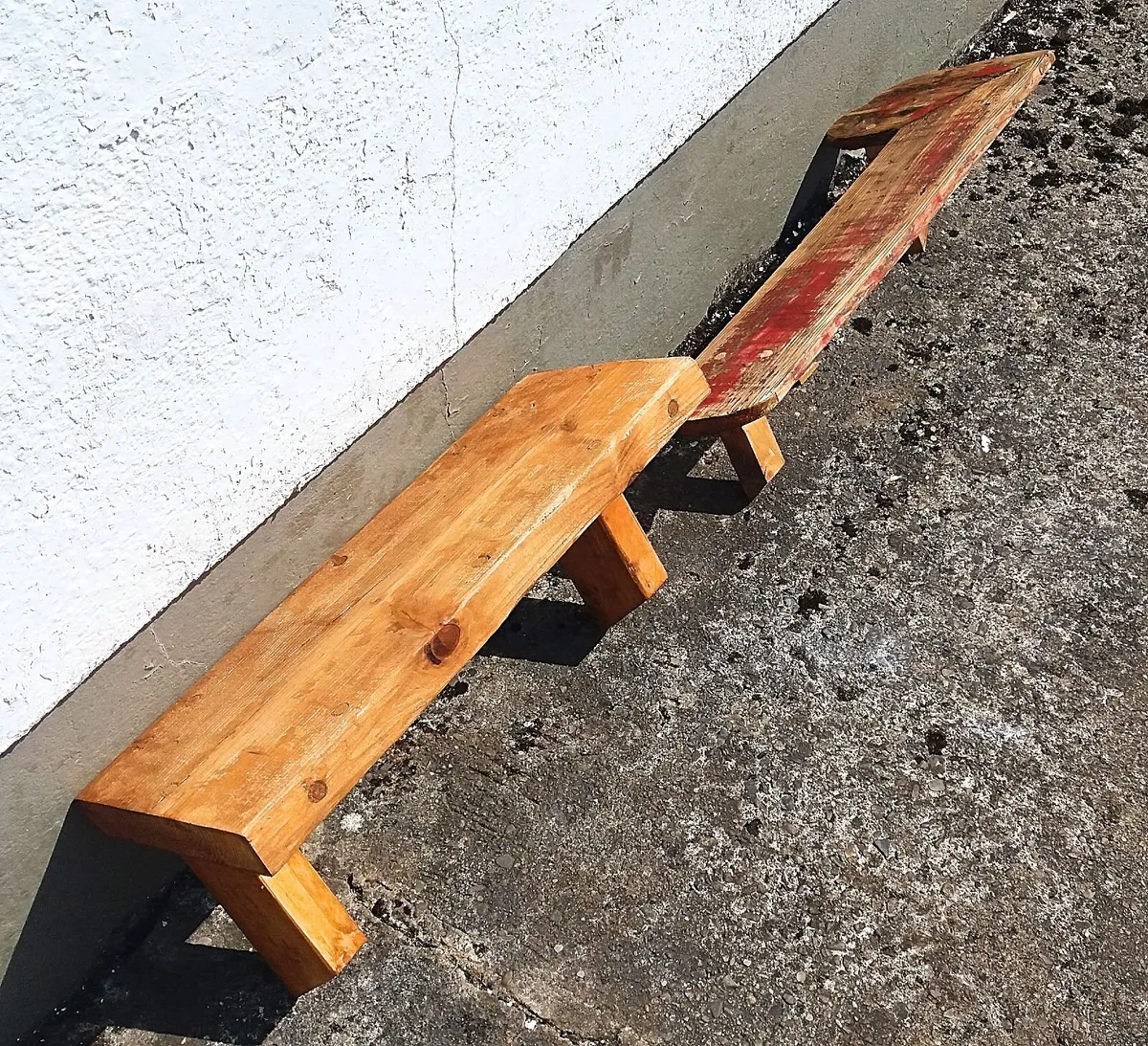 new 2 Rustic Shelves / Chunky shelf / Corner shelf - Image 3