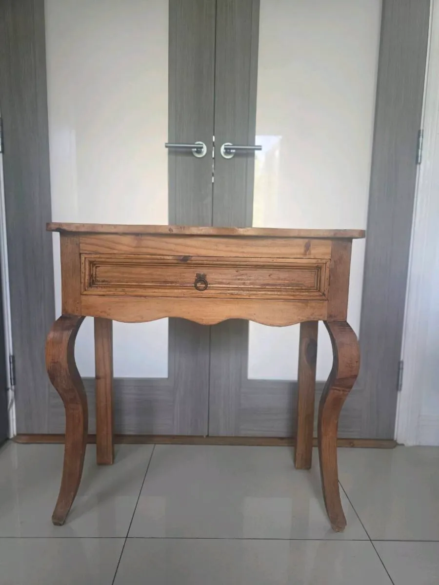 Rustic Solid Wood Console - Image 1
