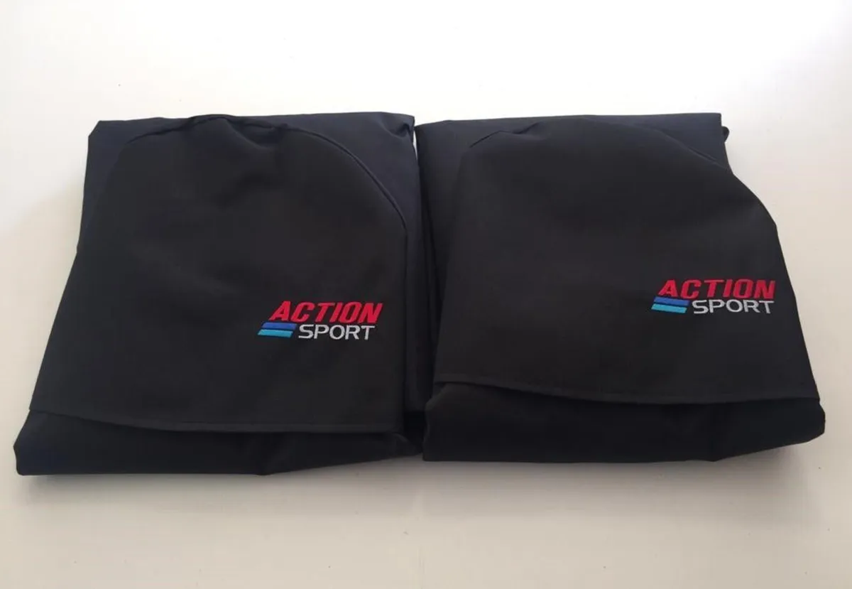 Action Sport Waterproof Seat Covers XL – Black - Image 1