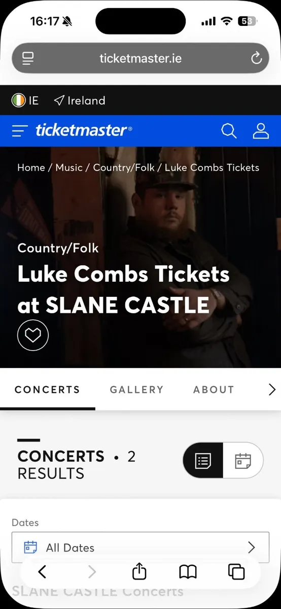 X 2 Standing Luke Combs Tickets