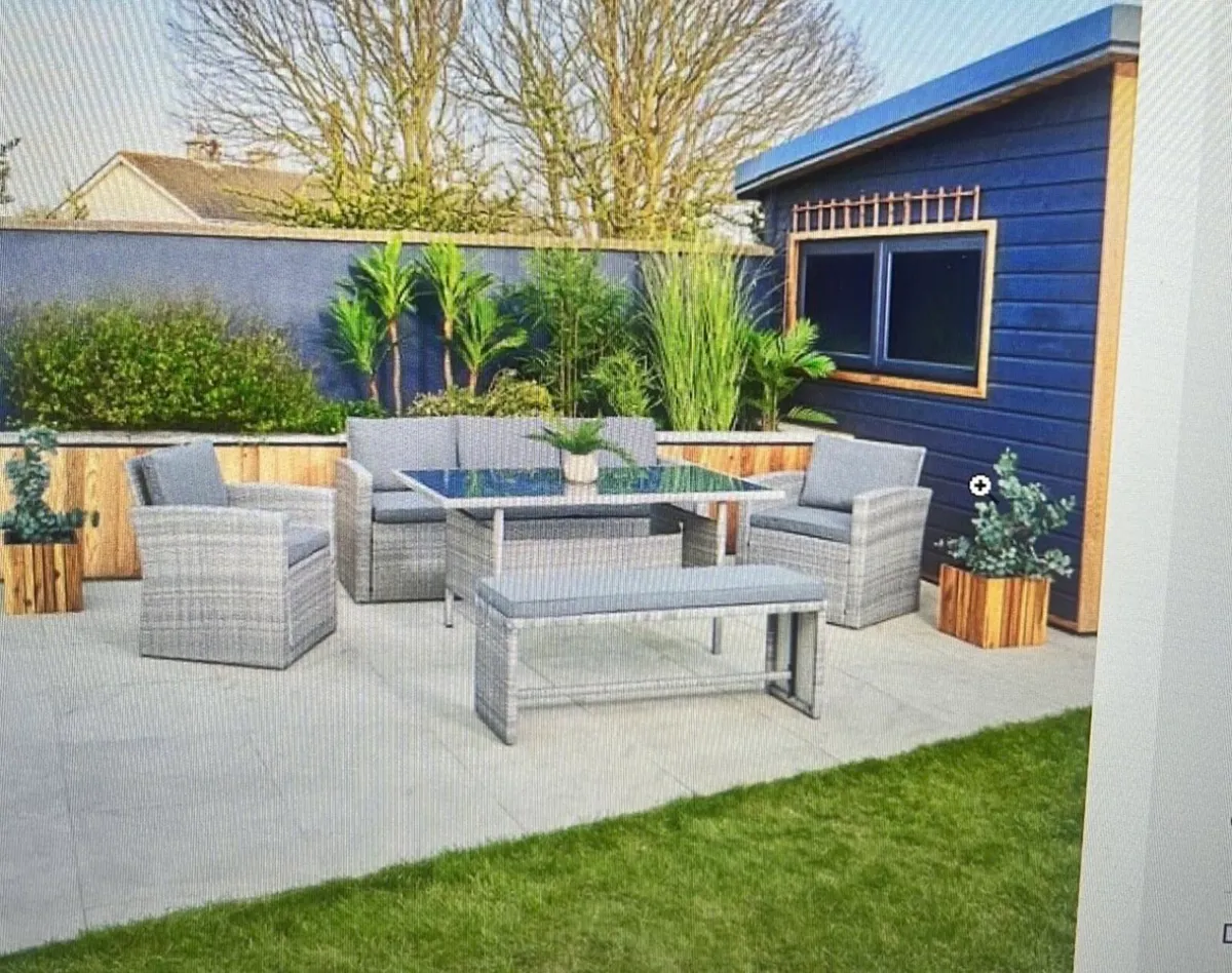 5 piece garden furniture - Image 1