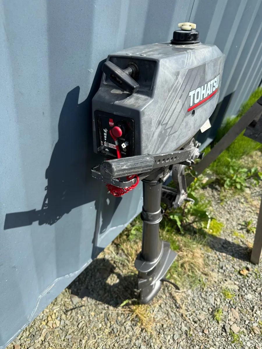 Tohatsu 3.5HP Outboard - 2 stroke - Image 3