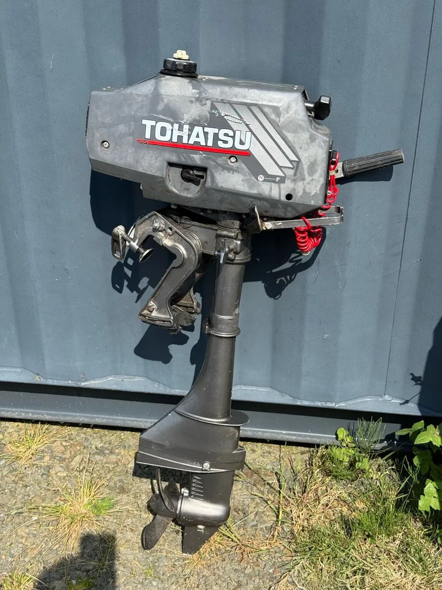 Tohatsu 3.5HP Outboard - 2 stroke - Image 1