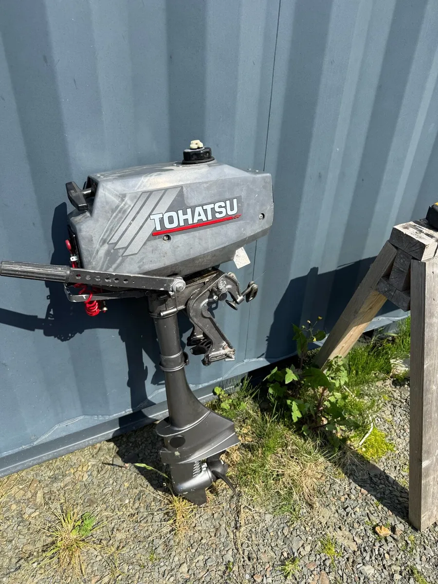 Tohatsu 3.5HP Outboard - 2 stroke - Image 2