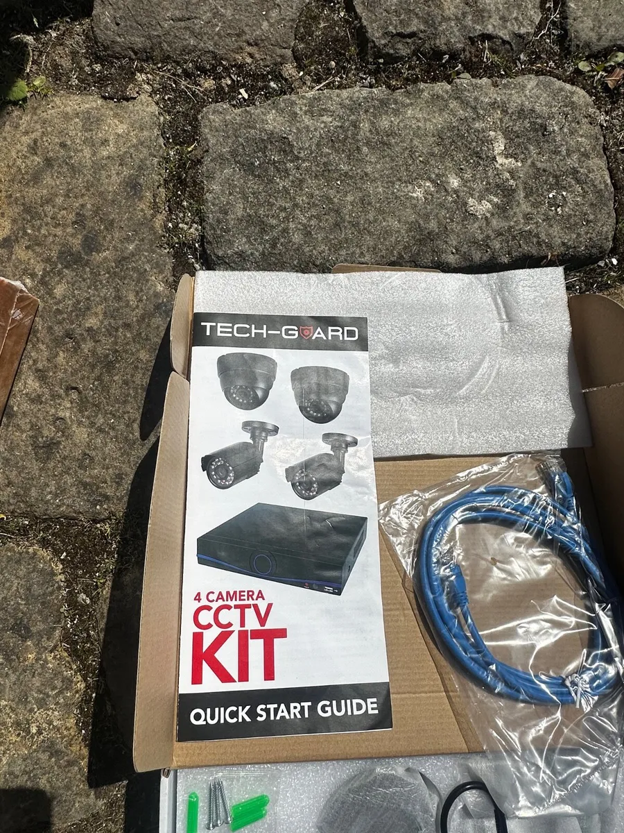 Tech Guard  4 CCTV - System  - Unused - Image 1