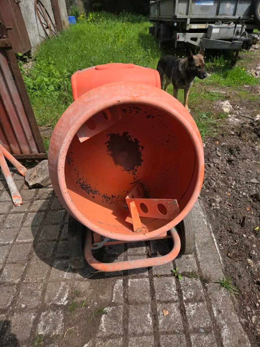 Honda Engine Belle Cement mixer - Image 4