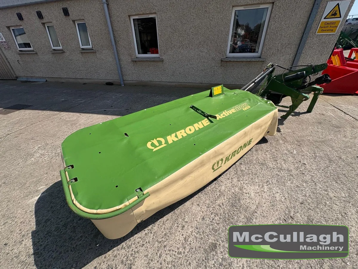 Used Krone 8ft 6in Disc Mower - Image 1