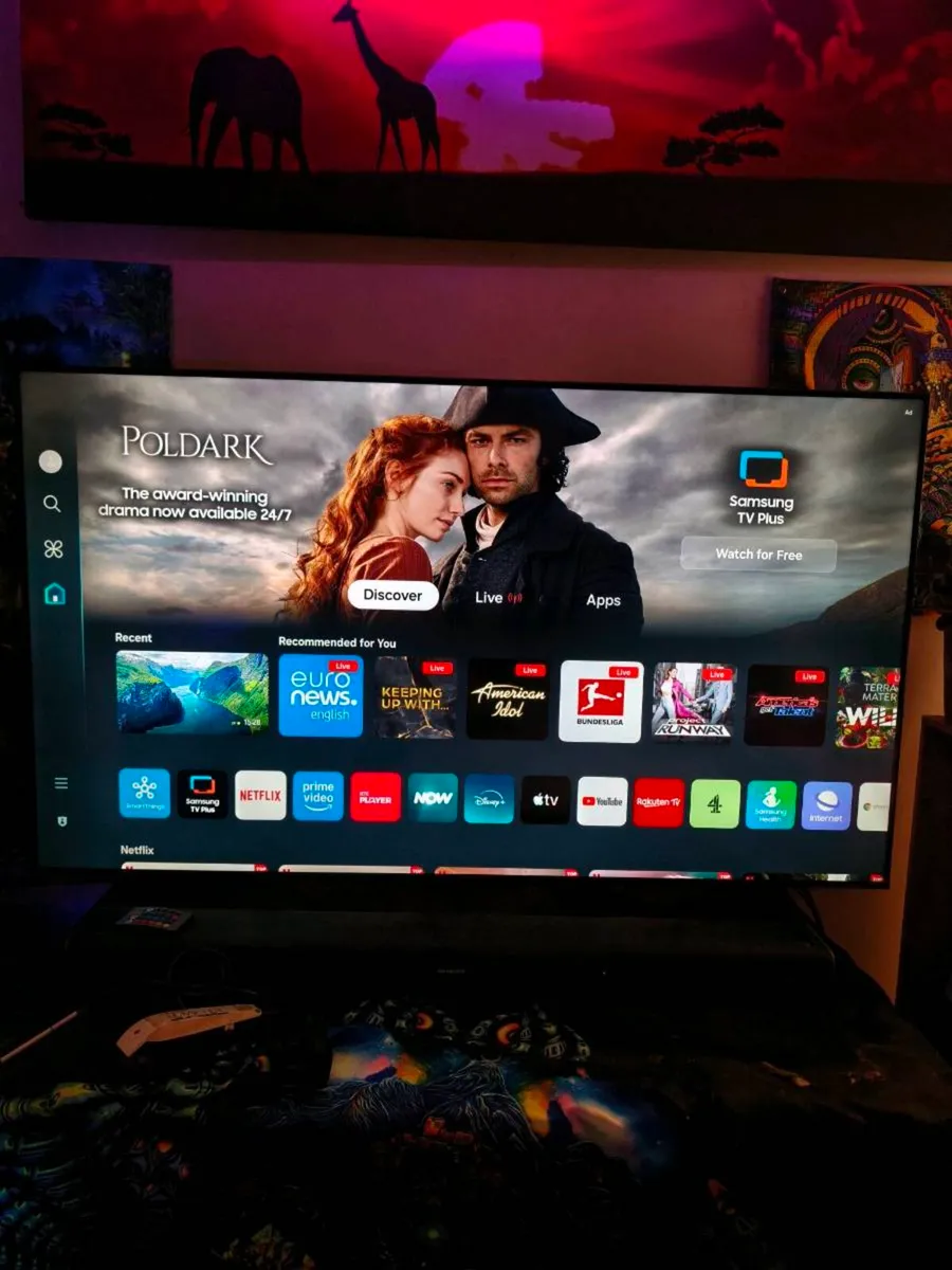 Samsung 55" UE55CU7100K Smart TV UHD 4k