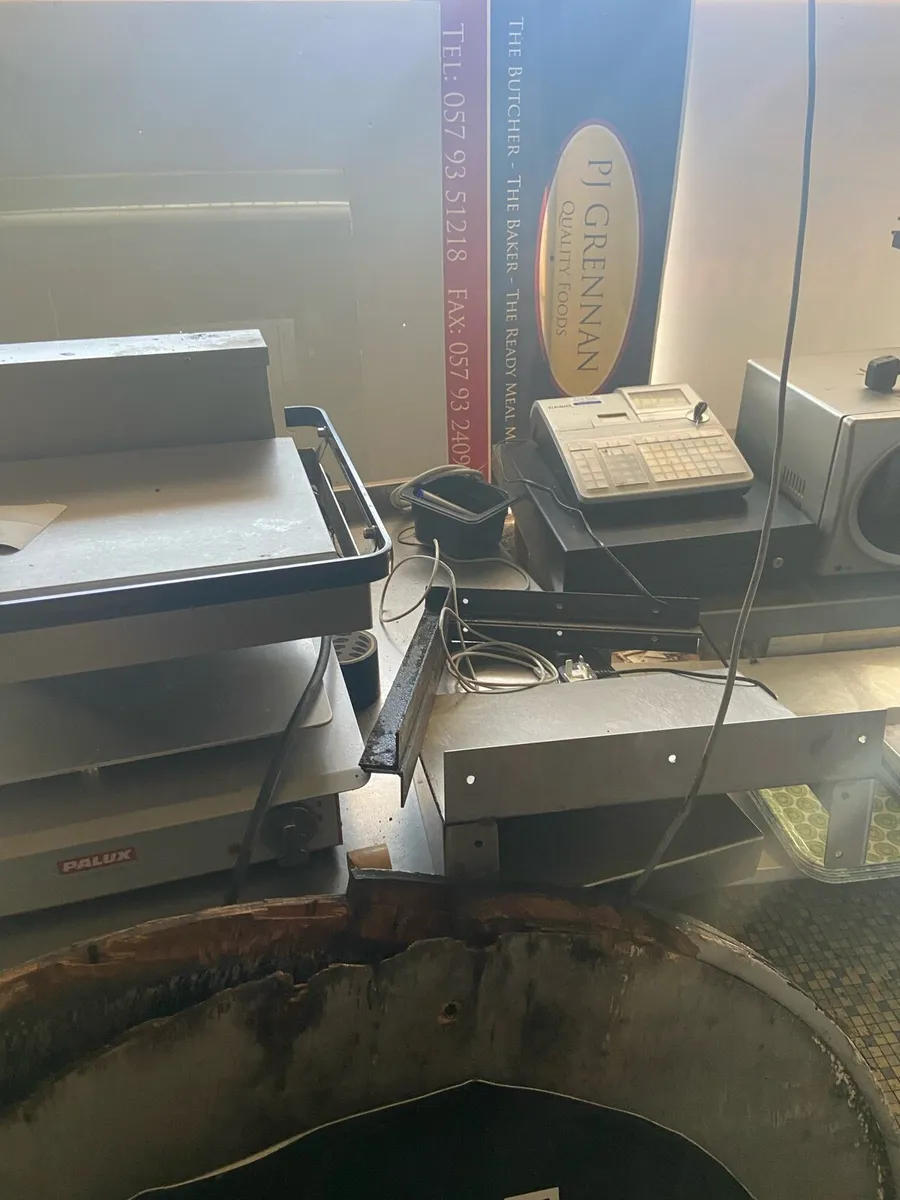 Stainless steel tables, catering equipment. - Image 1
