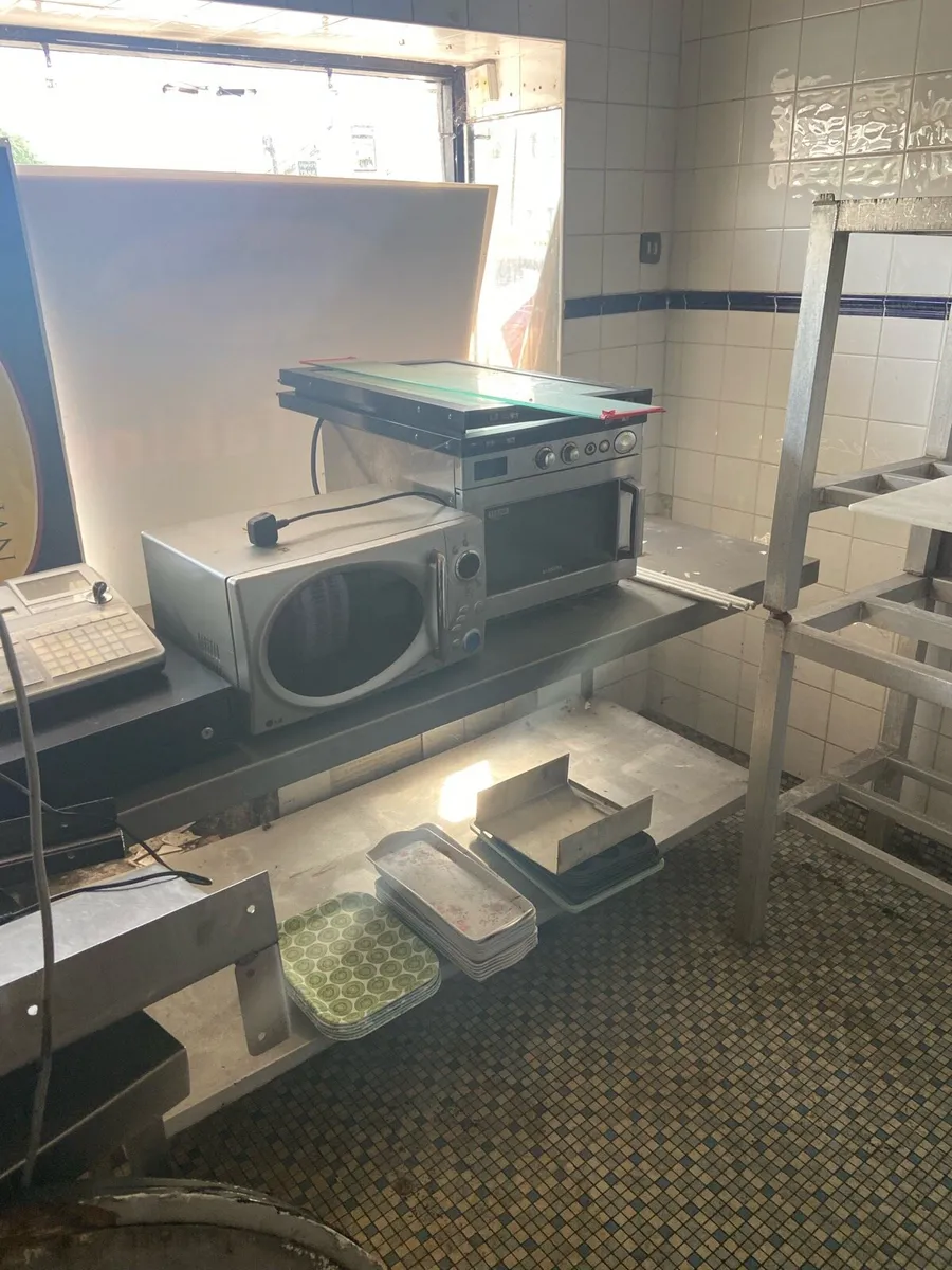 Stainless steel tables, catering equipment. - Image 2