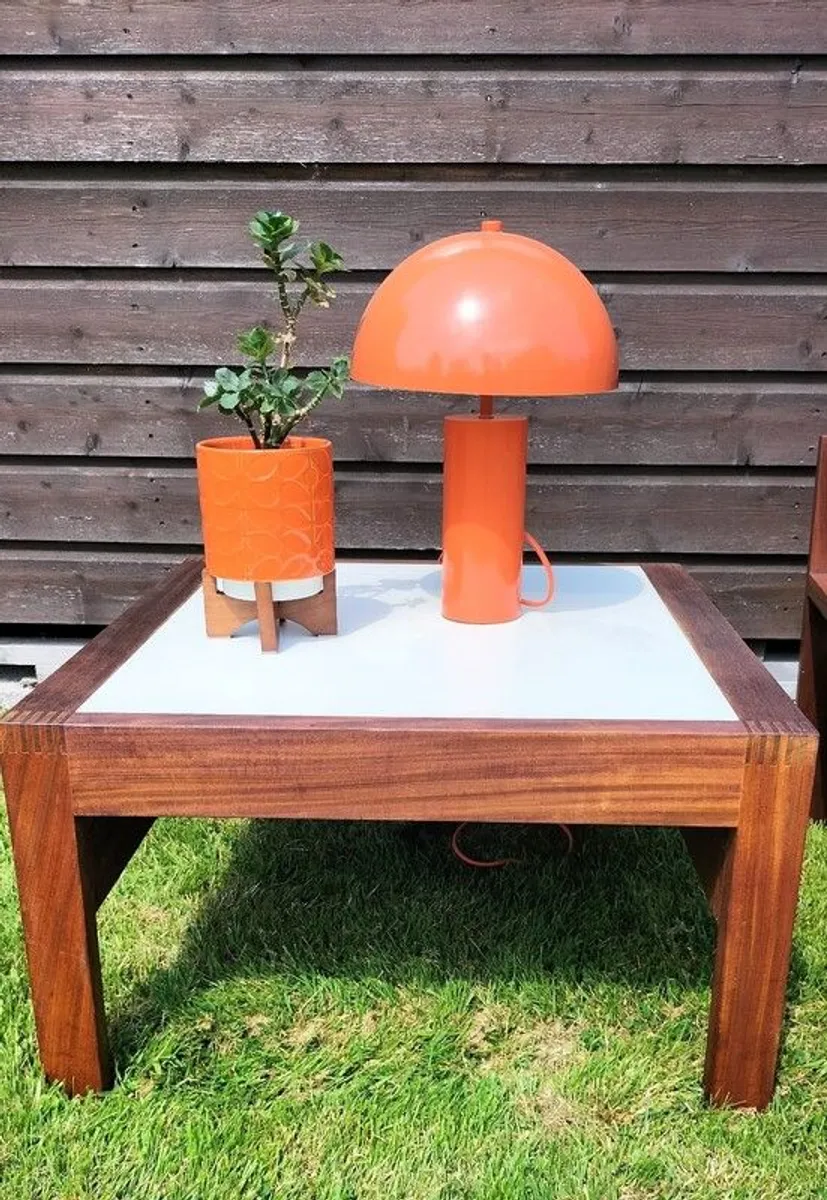 Mid Century Vintage Crannac Bunbeg Chair & Coffee Table - Image 3