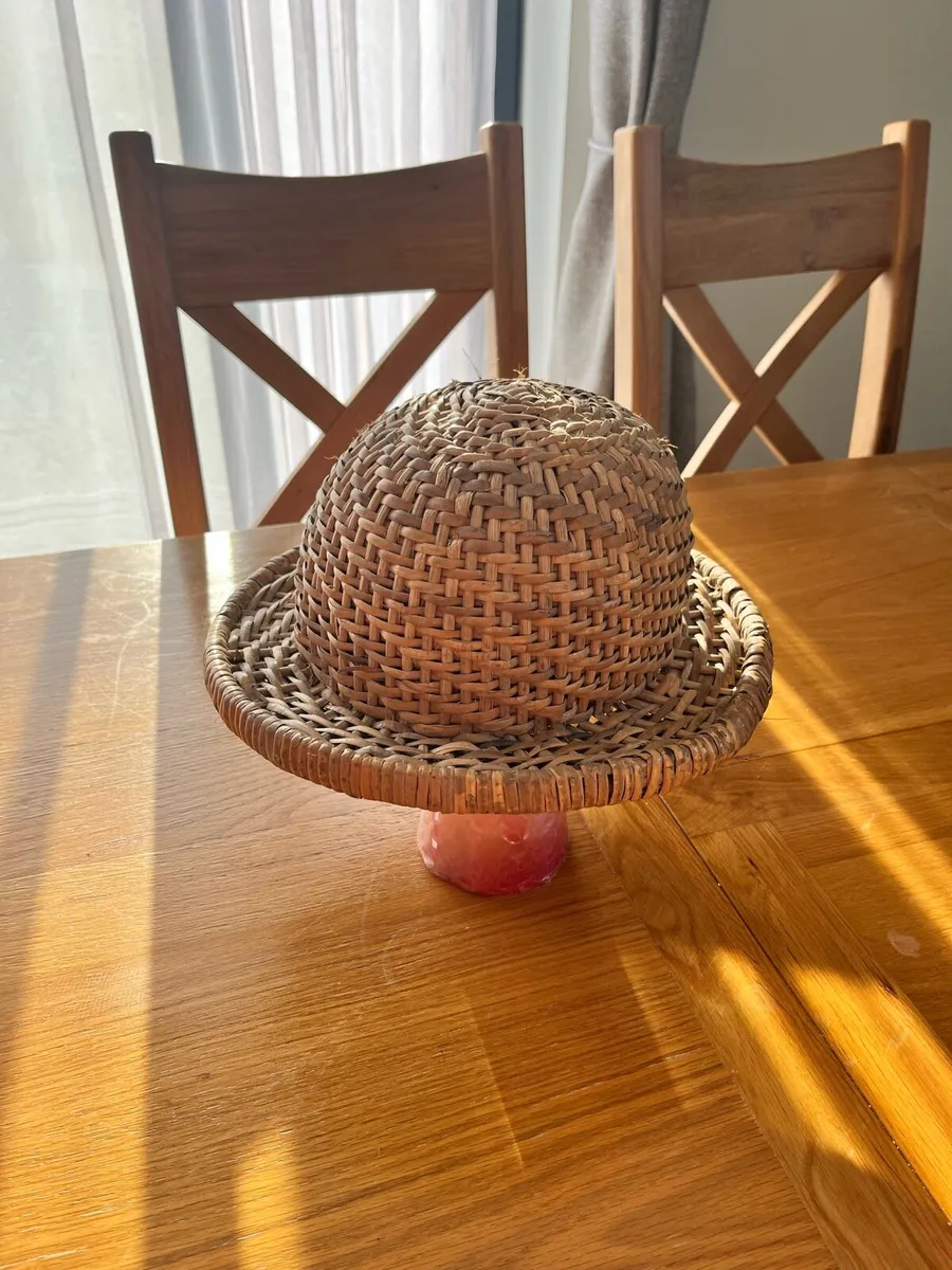 Edwardian Wicker Hat - Image 3