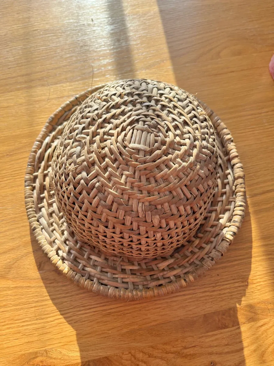 Edwardian Wicker Hat - Image 4