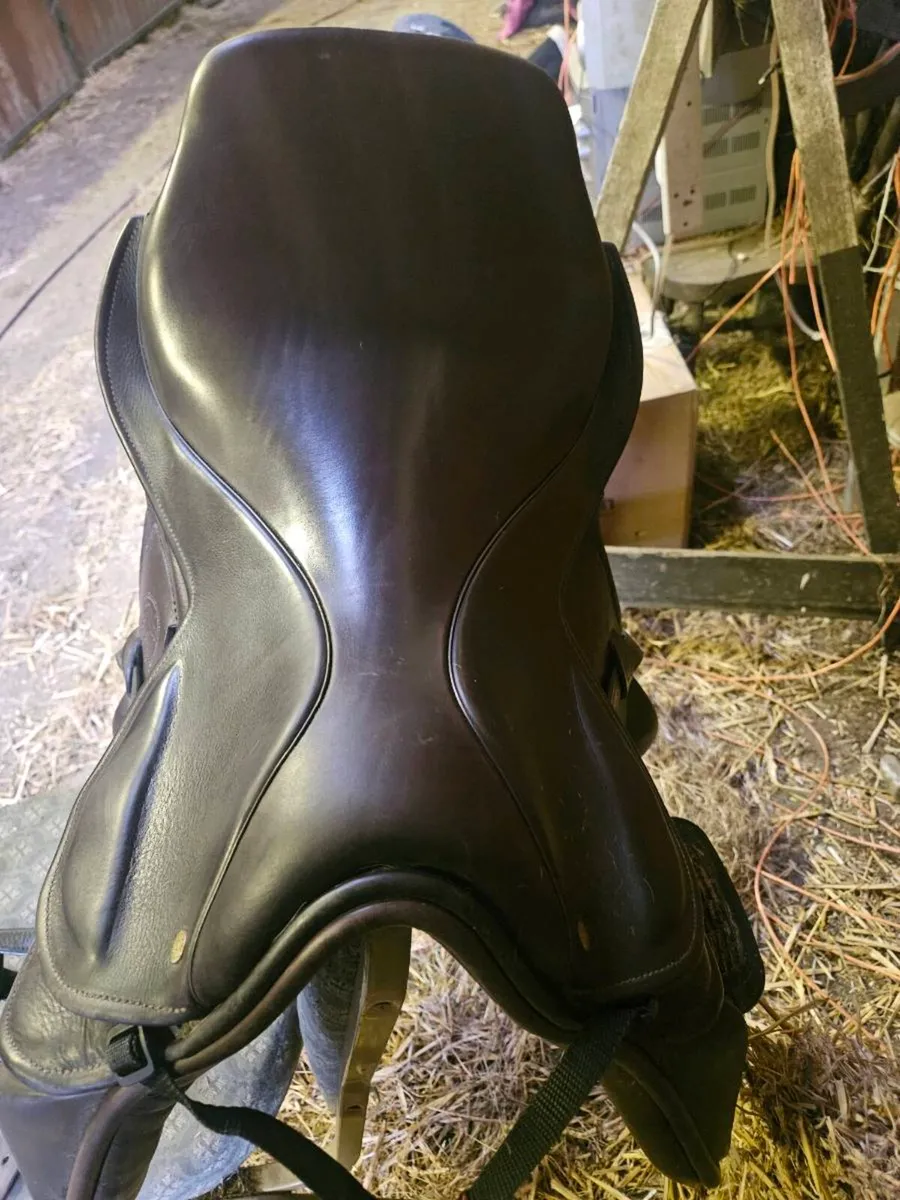 Berney Brothers monoflap 17inc Saddle - Image 2