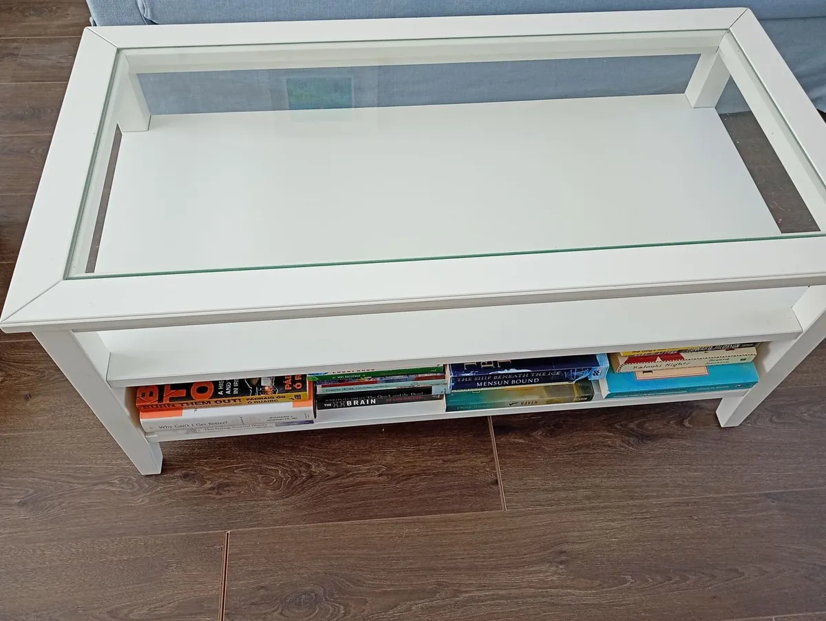 Coffee Table with glass top - Image 2