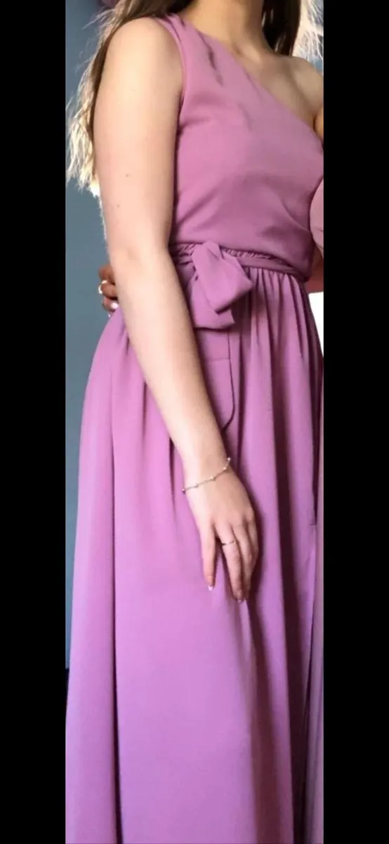 Pink ball gown