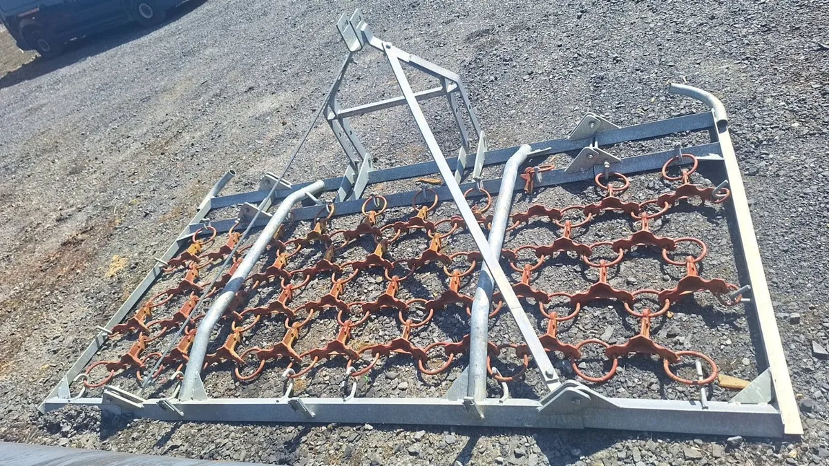 Jarmet 3 Metre Galvanised Drag Harrow - Image 3