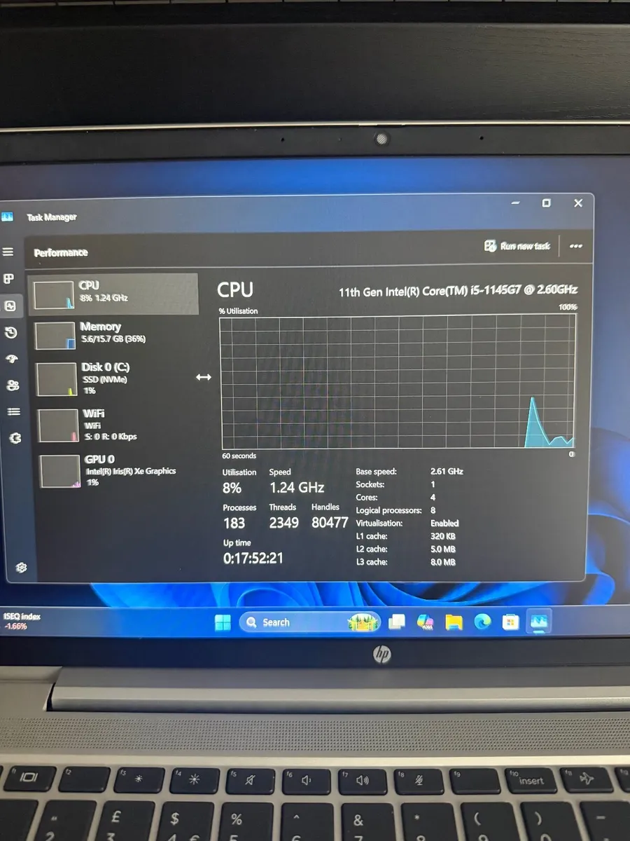 HP Probook 640 G8 Laptop i5/16GB/256SSD/FHD - Image 3