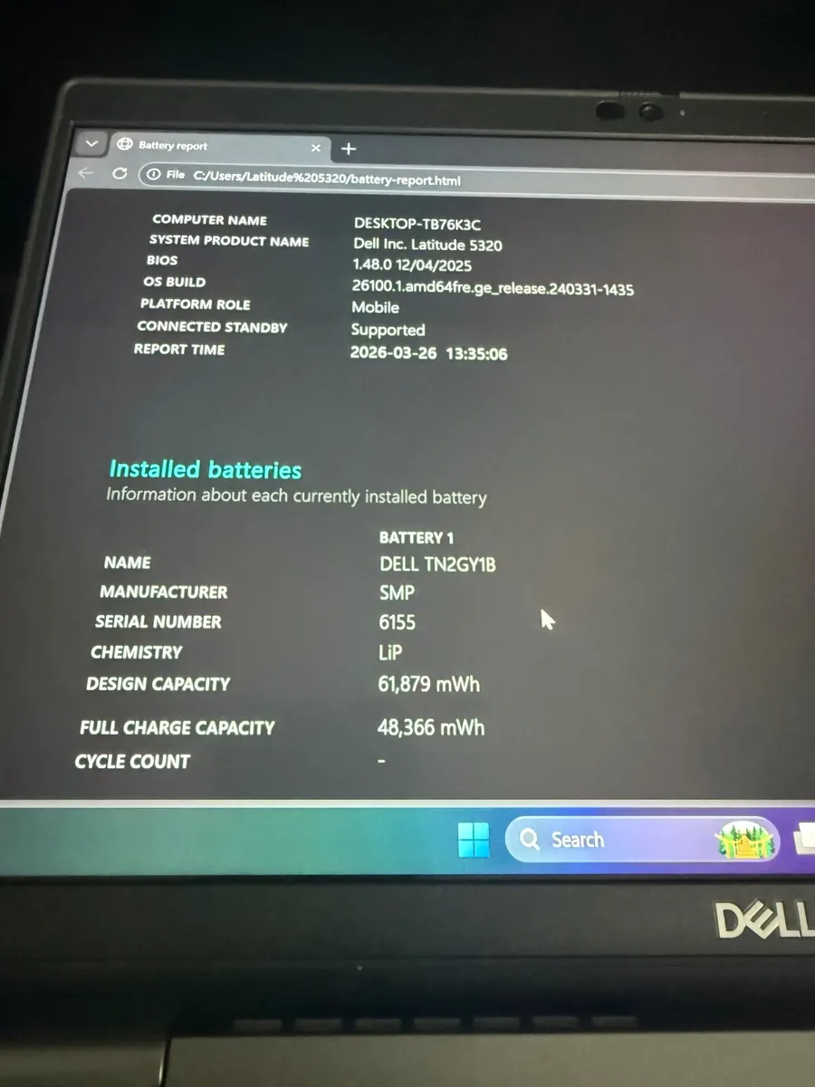 Dell Latitude 5320 Laptop i5/8GB/256SSD/FHD Touch - Image 2