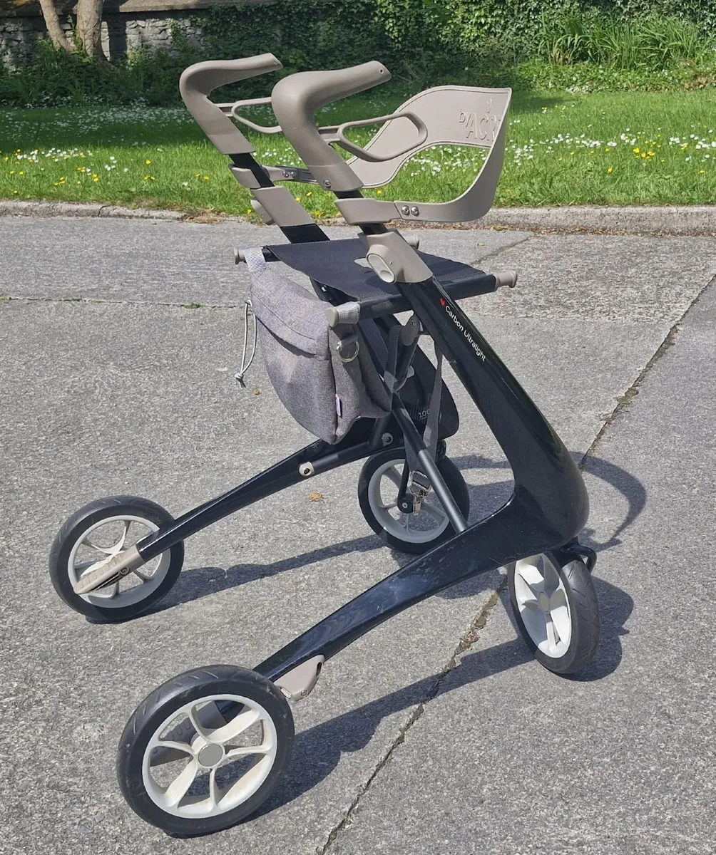 byAcre Carbon Ultra Light Rollator - Image 1