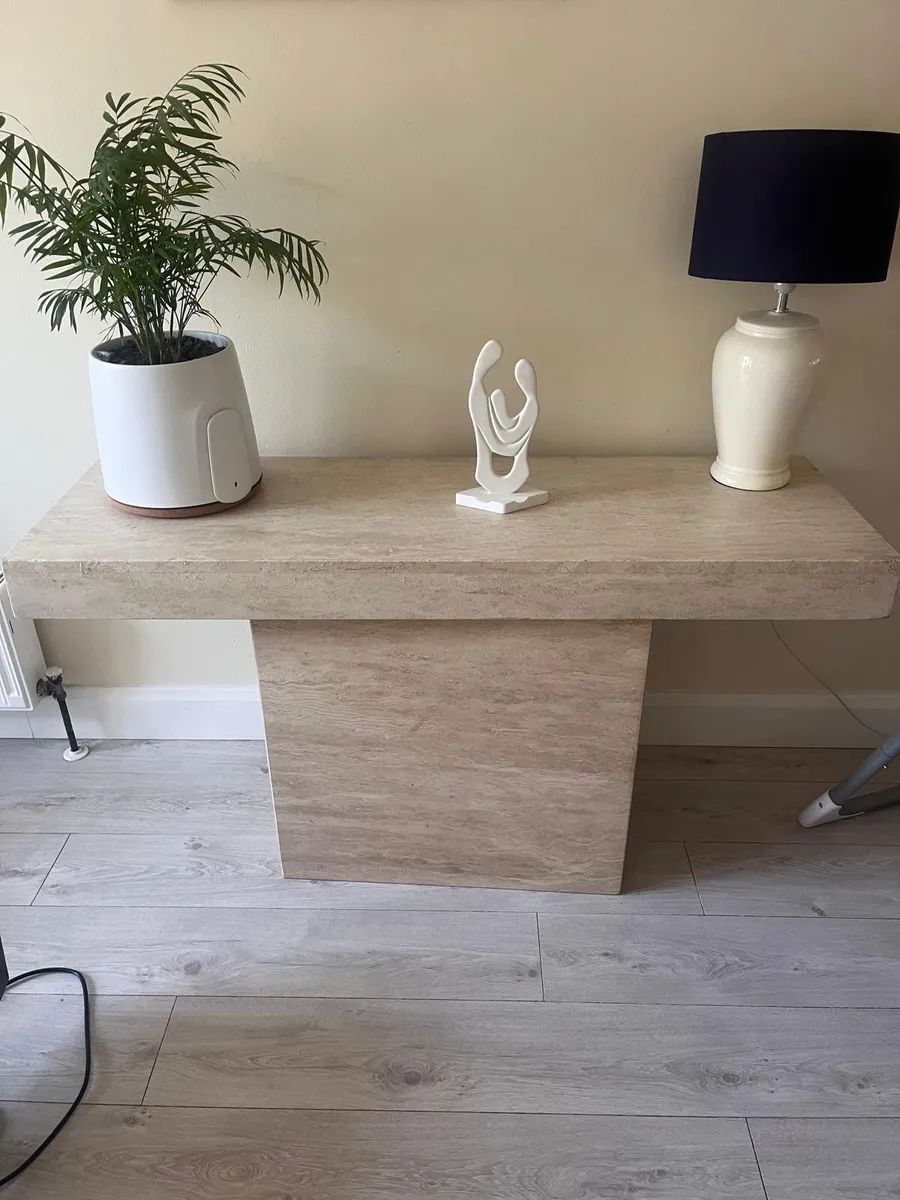 Marble Table 3 piece set - Image 2