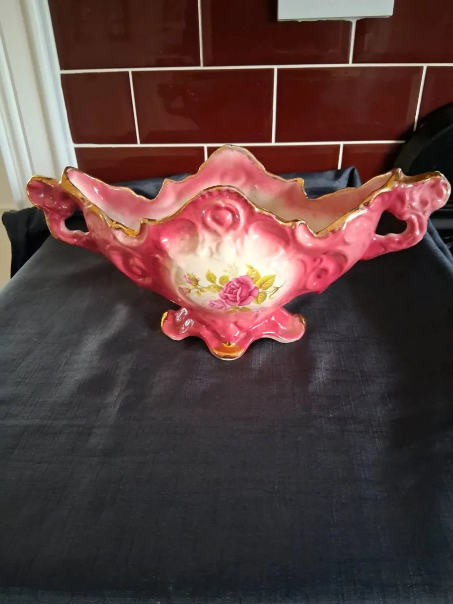 Long Bowl Vase & Jug - Image 2