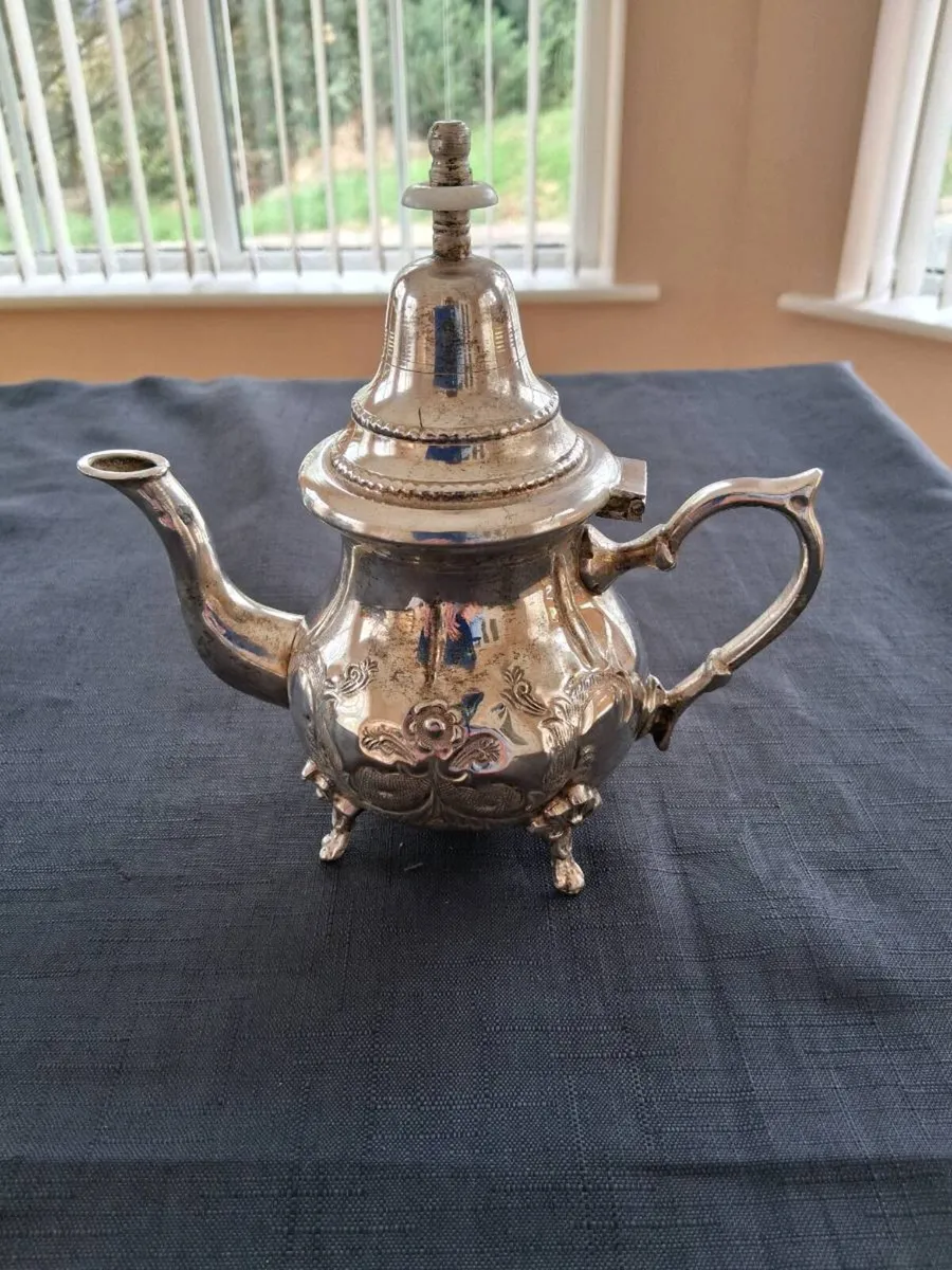 Moroccan Silver Teapot - Image 2