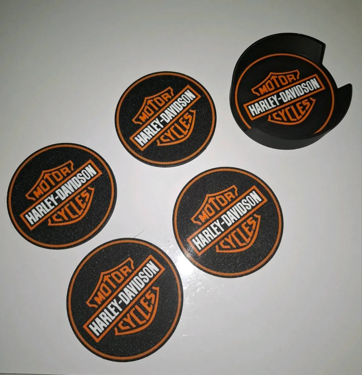 Harley davidson coasters - Image 2