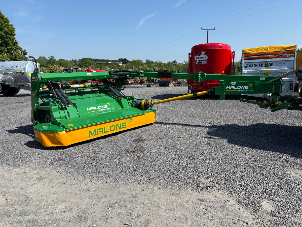🌱Malone Procut 3000TC Trailed Mower Conditioner - Image 1