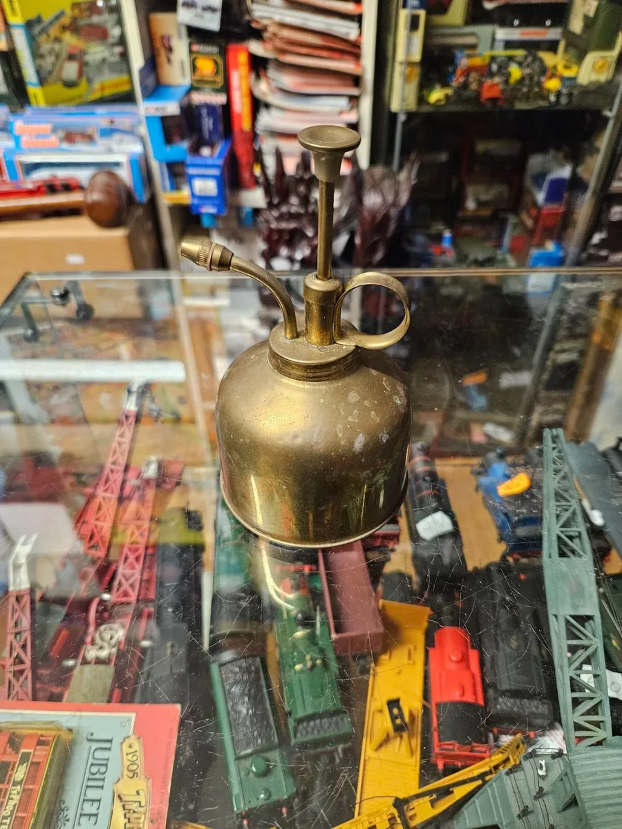 Vintage Brass Oil Can - Image 3