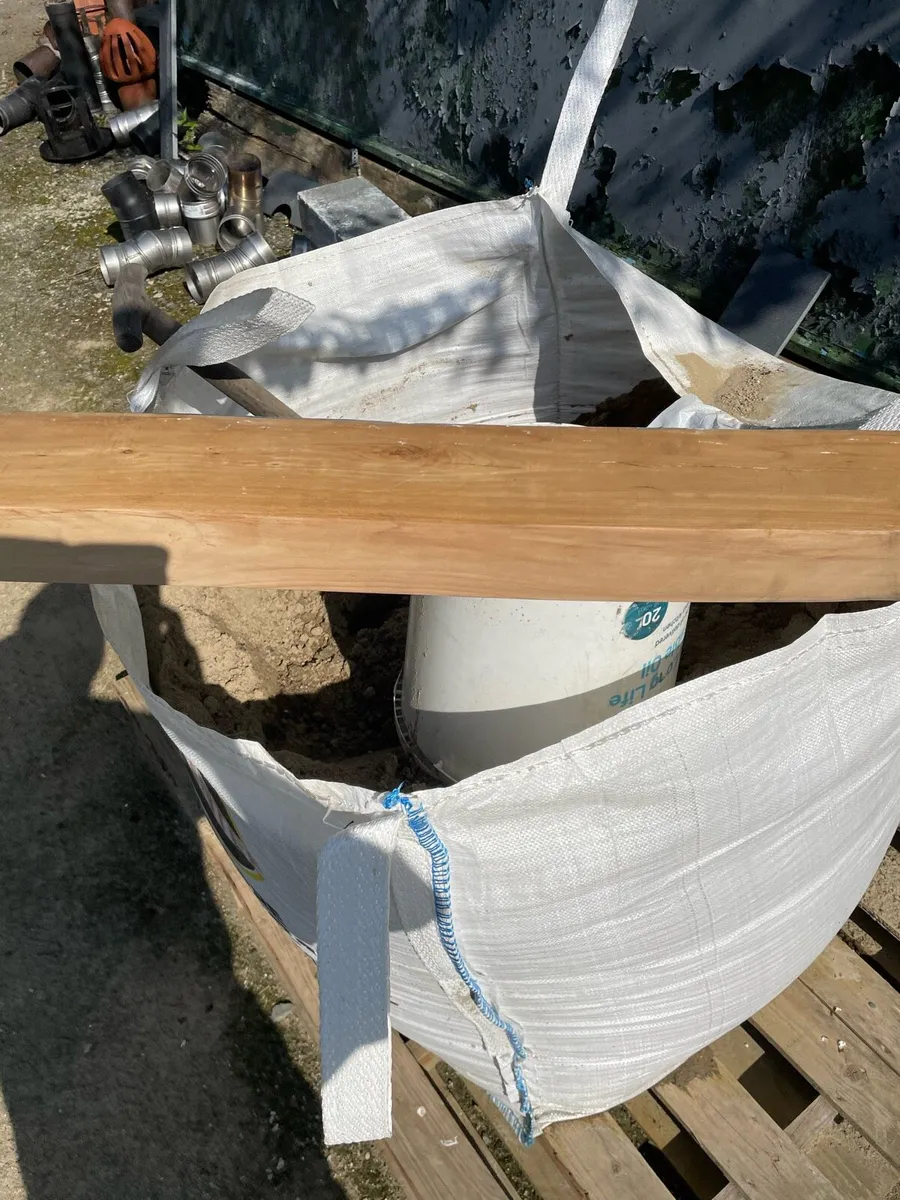 54 inch light oak beam - Image 1
