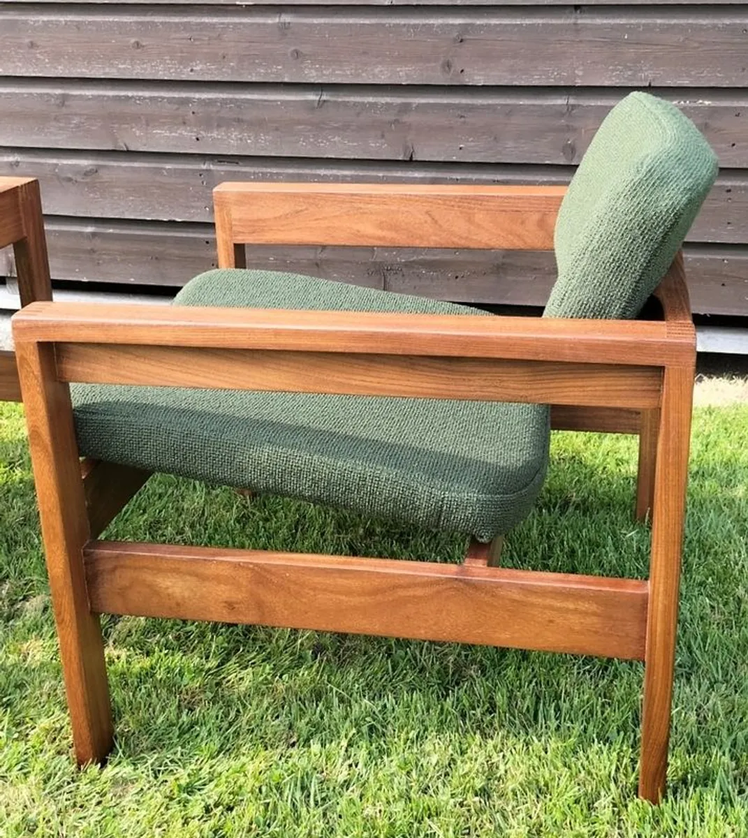 Mid Century Vintage Crannac Armchair & Side Table - Image 4