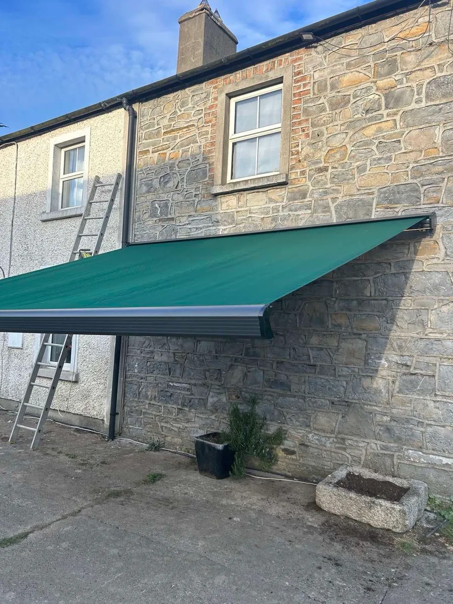 Electric Awning with Led Lights , full cassette - Image 3