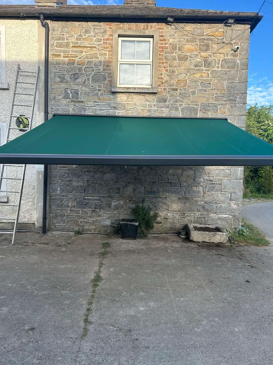 Electric Awning with Led Lights , full cassette - Image 4