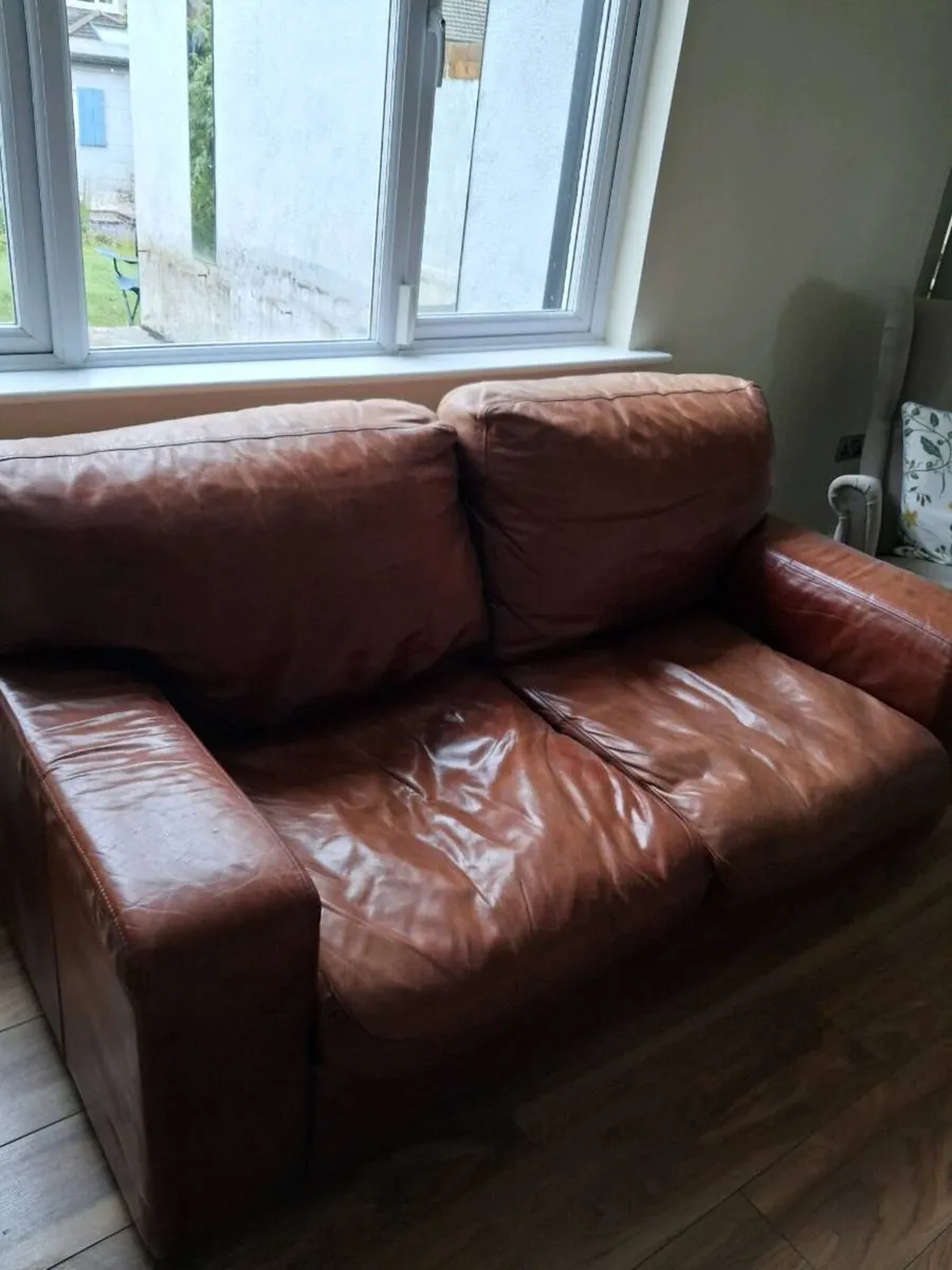 Leather sofa - Image 2
