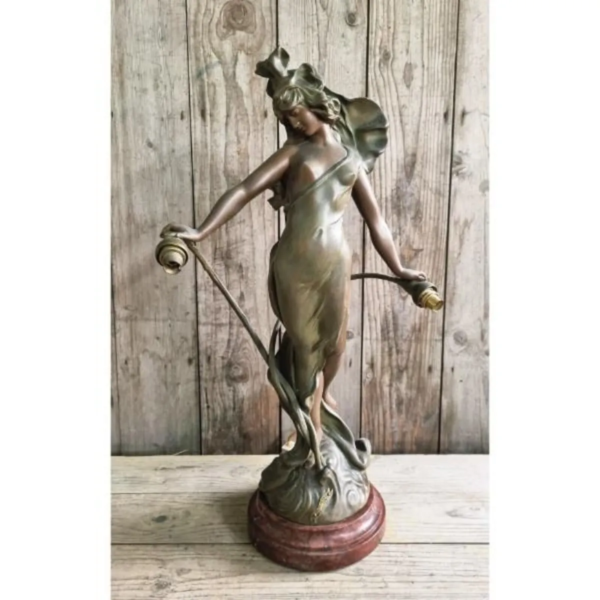 Table Lamp Female Figure KAS1272 - Image 1