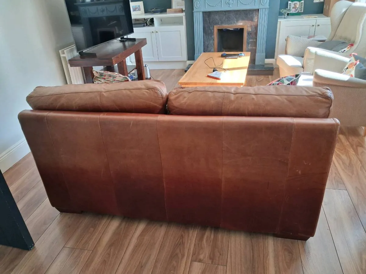 Leather sofa - Image 4