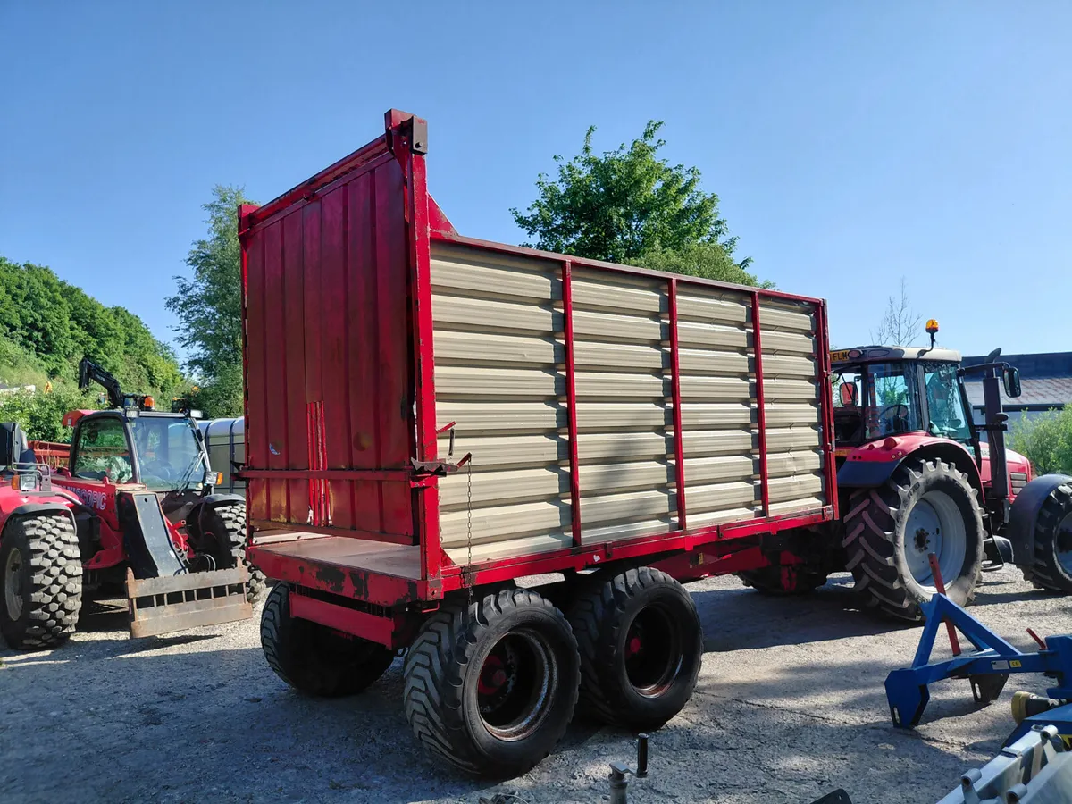 Johnston 14ft Silage Trailer - Image 4