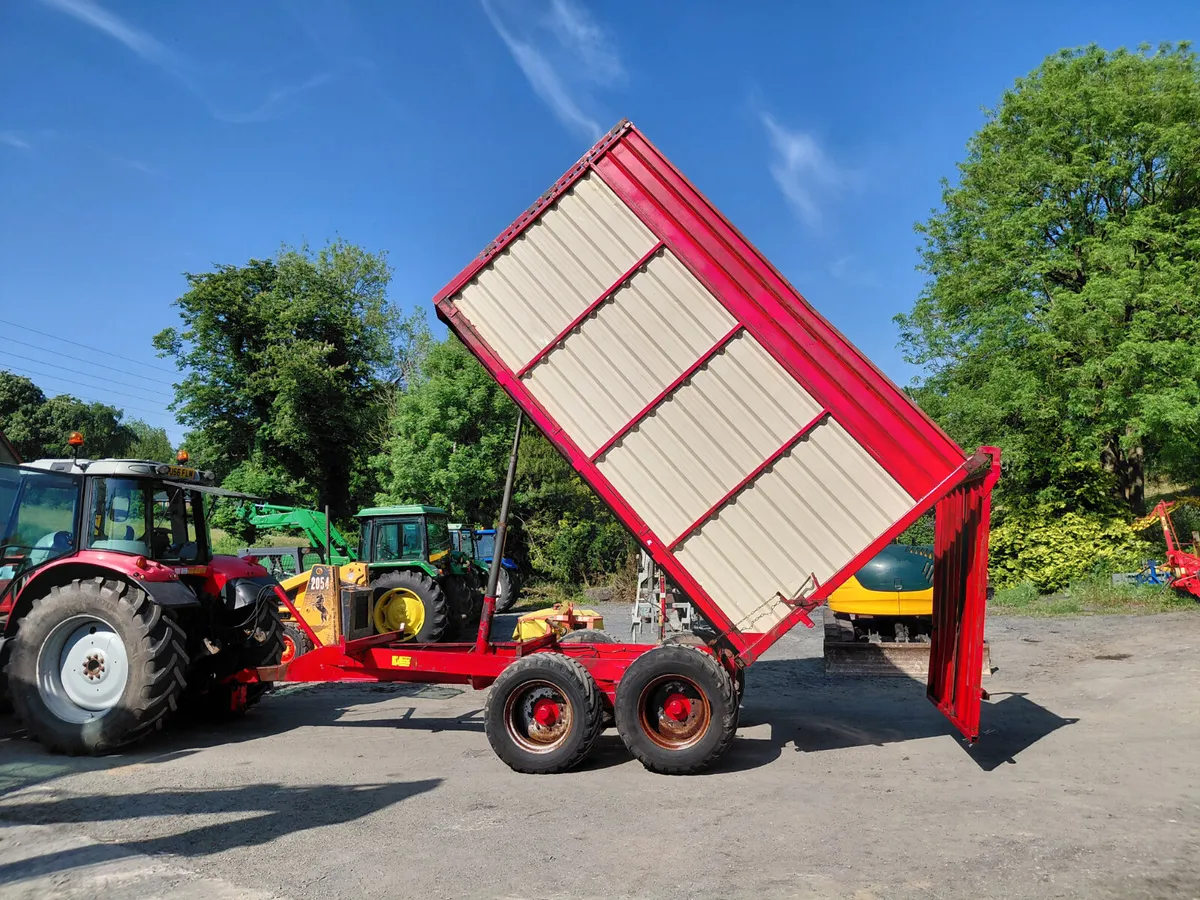 Johnston 14ft Silage Trailer - Image 2