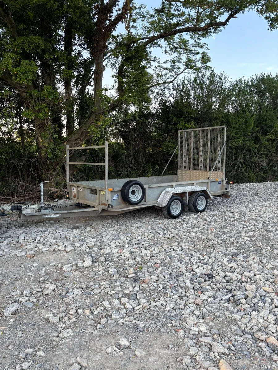 2020 Ifor Williams 12x6 Plant trailer - Image 1