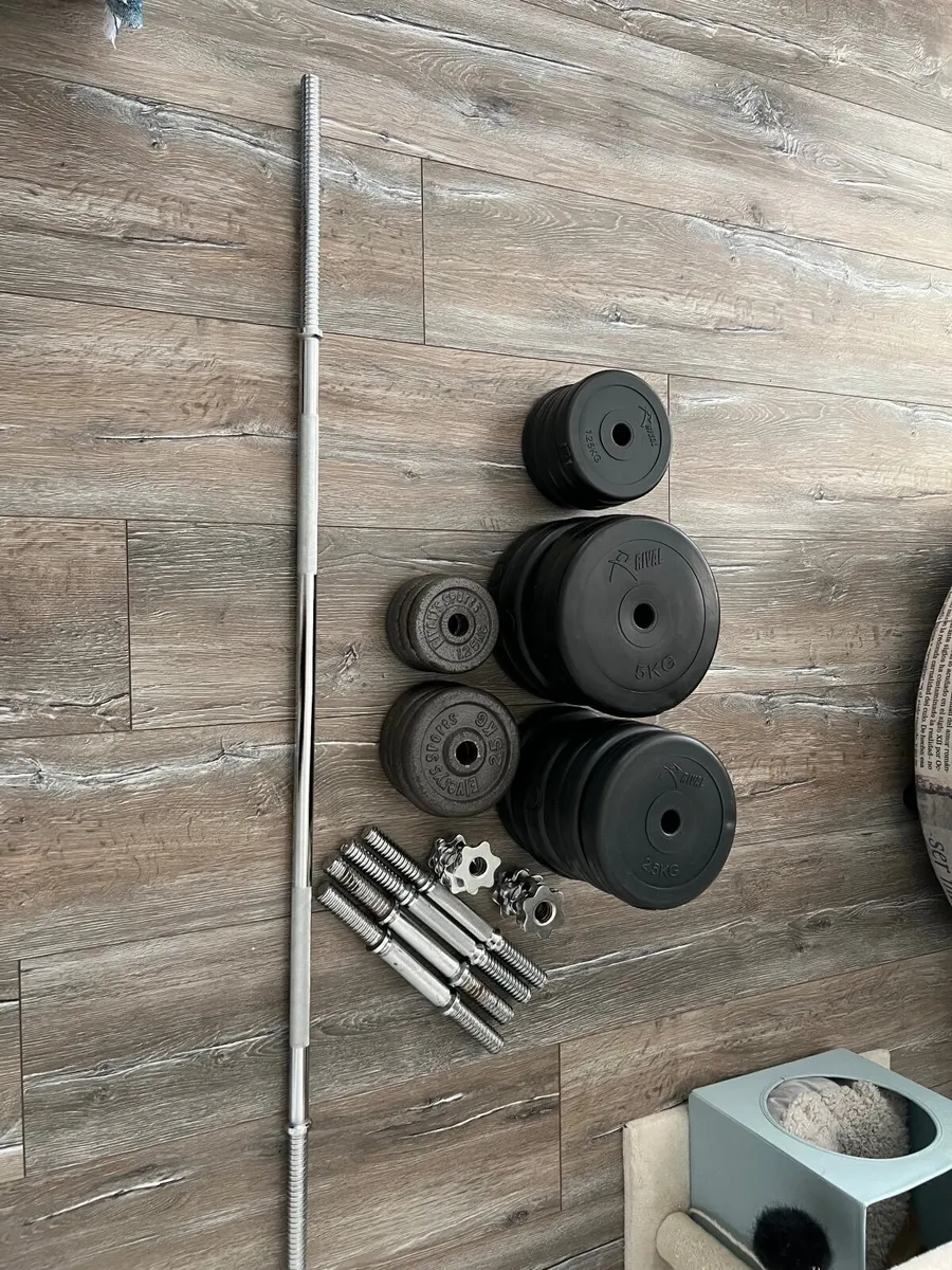 Barbell set 60-70kg - Image 4